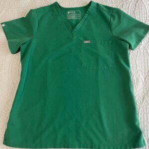 FIGS Women's Catarina One-Pocket Scrub Top - Indocyanine